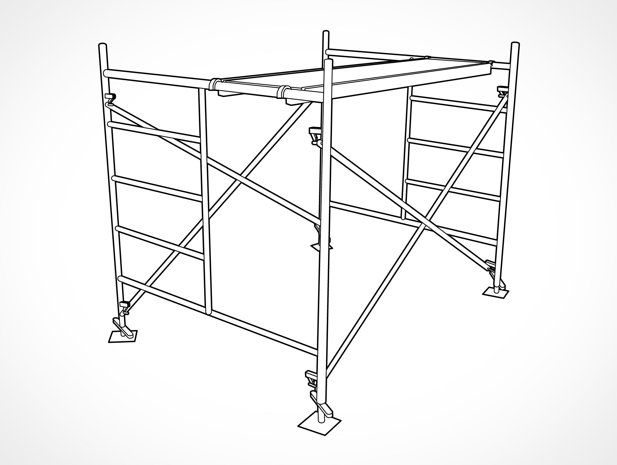 scaffolding tube